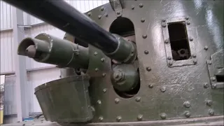 Medium Tank MkII* (Vickers Medium), close up at The Tank Museum, Bovington.