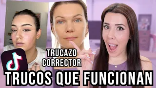 7 TRUCOS MAQUILLAJE ¡¡FUNCIONAN!! | Trucos de TIKTOK que tienes que PROBAR