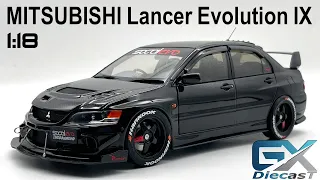 1/18 SUPER A Mitsubishi Lancer Evolution IX (BLACK)