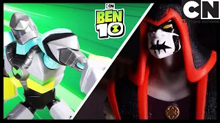 Ben 10 Toy Play | Diamondhead Battle Recreation! | Cartoon Network