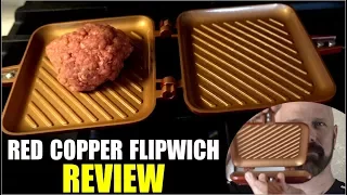 Red Copper Flipwich Review: As Seen on TV Sandwich Maker