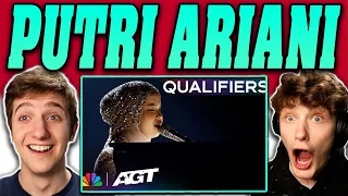 Americans React to Putri Ariani "I Still Haven't Found What I'm Looking For" by U2 on AGT 2023!