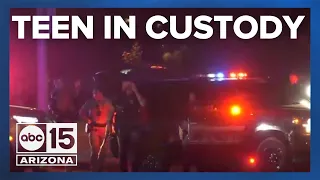 Teen in custody after allegedly hitting police car, leading officers on multi-city pursuit