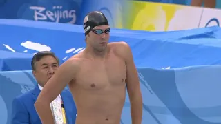 2008 Beijing Olympic Games -  Swimming - Men's 100m Butterfly Final - Michael Phelps' 7th Gold Medal