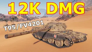 World of Tanks T95/FV4201 Chieftain - 9 Kills 12K Damage