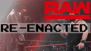 WWE RAW Re-enactment (Apr 8) Undertaker RETURNS