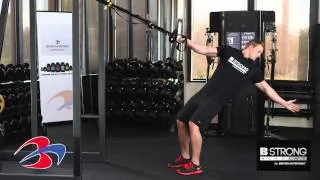 Exercise - Single Arm Row with Rotation TRX by B STRONG Academy