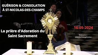 Guérison & Consolation/Prière des malades [ La prière d'Adoration du Saint Sacrement ] - Pentecôte