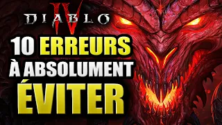 Ne faites pas ces erreurs sur Diablo 4