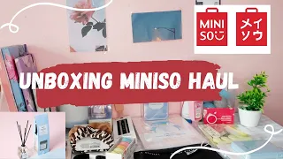 ~ MINISO HAUL UNBOXING