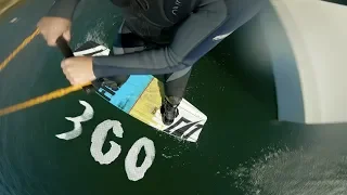 HOW TO - TOE SIDE 360 - WAKEBOARDING - CABLE - KICKER