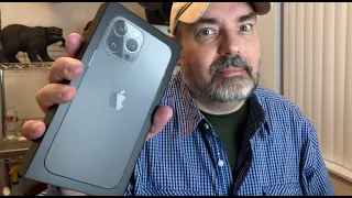 iPhone 13 Pro Max 256GB Graphite Unboxing