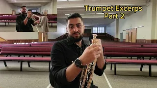 George Gershwin - Trumpet Excerpts Tips - Daniel Leal Trumpet - Part 2