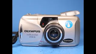 Olympus Infinity Stylus Epic Zoom 80 35mm film camera