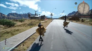 Final Fantasy XV: Ingis' Chocobo Riding Stunts