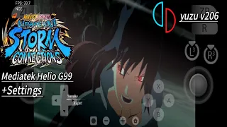 Test Naruto Storm Connections mod no hud Yuzu v206 Mediatek Helio G99 infinix note 30