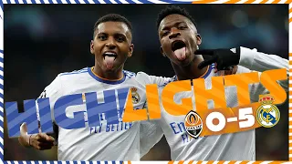 HIGHLIGHTS | Shakhtar Donetsk 0-5 Real Madrid | Vini Jr.'s WONDERGOAL!