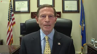Sen. Blumenthal reacts to his experience in Ukraine