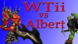 Warcraft 3 - WTii vs Albert 1v1s [Ep 954]