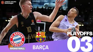 Mirotic fires Barca past Bayern! | Playoffs Game 3, Highlights | Turkish Airlines EuroLeague