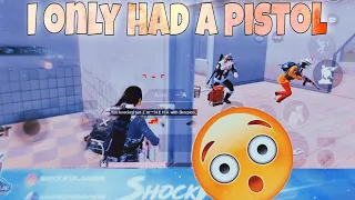 Two teams rushed on me and I only had a Pistol | 1v8 CLUTCH | Random reactions