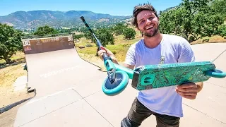 ENVY KOS CHARGE SCOOTER VS MEGA RAMP!