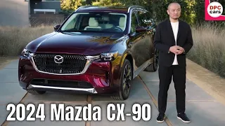 2024 Mazda CX 90 Inline 6 Turbo 3 Row SUV Presentation