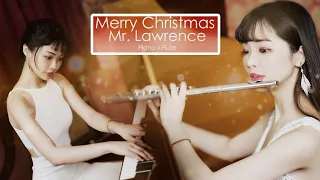 【フルート&ピアノ】戦場のメリークリスマス/坂本龍一/楽譜あり/Merry Christmas Mr.Lawrence🎄Flute & Piano/Instrumental Backing