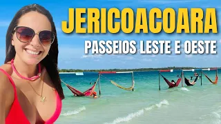 JERICOACOARA, PASSEIOS LESTE E OESTE, QUAL O MELHOR? LAGOA DO PARAÍSO, BURACO AZUL E OUTRAS ATRAÇÕES