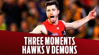 Hawthorn v Melbourne | Three moments that mattered | Semi Final, 2018 | AFL