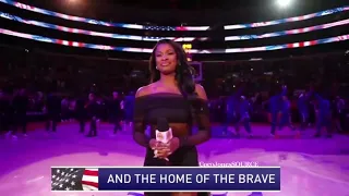 Coco Jones’ AMAZING National Anthem before Game 4 Warriors Vs Lakers