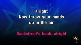 Everybody (Backstreets Back) - Backstreet Boys (KARAOKE)