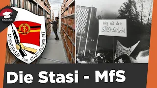 Die Stasi – Ministerium für Staatssicherheit – Geschichte des MfS - Die Stasi einfach erklärt!