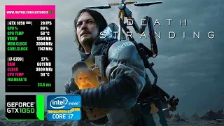 Death Stranding | GTX 1050 2GB + i7-6700 + 16GB RAM