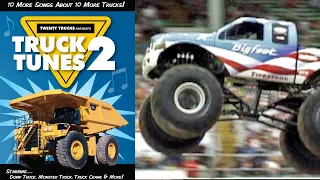 Truck Tunes 2 | Twenty Trucks Channel | 27 Minutes of Trucks and Music for Kids