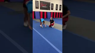 Standing double back handspring