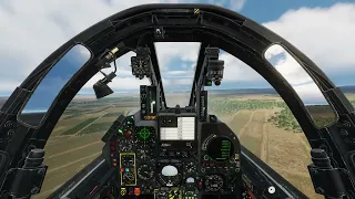 DCS Mirage F1 EE ILS Auto-landing fail