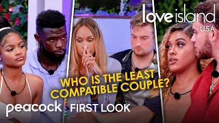 First Look: The Islanders Decide Which Couple Is Least Compatible | Love Island USA on Peacock