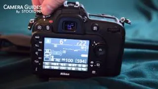 How to change the aperture (f-stop) on the Nikon D7100