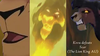 Kovu defeats Scar (The Lion King AU)