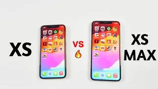 iPhone Xs Max Vs iPhone Xs in 2023 - SPEED TEST!! iOS 17