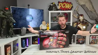Ironman's Power Gauntlet Unboxing (with special guest)
