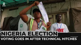 Nigeria vote count under way amid some extended polling