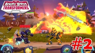 Angry Birds Transformers- How to play and walkthrough #2 | IOS Gameplay