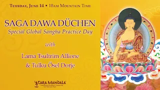 Saga Dawa Düchen Practice Day, June 14,  2022, with Lama Tsultrim Allione & Tulku Ösel Dorje