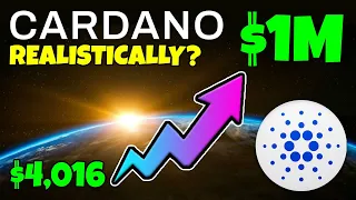 CARDANO (ADA) - COULD $4,016 MAKE YOU A MILLIONAIRE... REALISTICALLY???