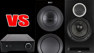 [Sound Battle] Elac DBR62 vs Kef R3 Bookshelf Speakers / Rega Brio Integrated Amplifier