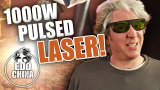 How To Laser Clean A Rusty Range Rover Chassis | Workshop Diaries | Edd China