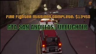 GTA San Andreas: Definitive Edition | Firefighter Side Mission