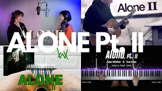 Who Played It Better: Alone Pt. II - Alan Walker & Ava Max (Flute, Violin, Piano, Guitar, Kalimba)